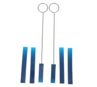 Yardwe 6pcs Piano Tuning Tool Rubber Sound-stop Supplies Practical Mute Tool for Tuner Piano Keyboard Accessories