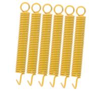 Yardwe 6pcs Tremolo Bridge Spring for Electric Guitar Tremolo Tension Springs for Guitar Repairs and Adjustments in Home Studio Settings