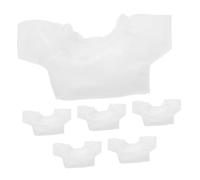 Yardwe 6Pcs White Blank Bear Shirts for Stuffed Animals Shirt Outfit for Dolls and Dolls Stylish and Versatile Bear Clothes for Plush