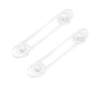 Yardwe 8 Pcs Baby Guard Safety Locks with Buckle Design for Cabinets and Wardrobes, Removable Without Residue, Stop Trapped Fingers, for Home Appliances and Furnitures