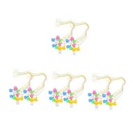 Yardwe 80pcs Boys and Girls Tooth Holder Keepsake Storage Box for First Tooth Keepsake Holder Organizer for Boy Girl Container for Shower Birthday Assorted Style
