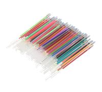 Yardwe 84pcs Colorful Neutral Pen Refills Portable Gel Ink Pen Refills with High Color Rendering Lightweight Plastic Design for Office and School Use