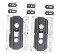 Yardwe 8pcs Blank Audio Cassette Tapes for Tape Recorders Diy Retro Party Messages Cassette for Music and Speech Recording