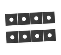 Yardwe 8pcs Double-layer Kraft Paper Vinyl Record Sleeves Anti-static Record Covers for Vinyl Storage and Protection