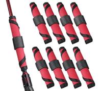 Yardwe 8pcs Fishing Lure Covers Bait Storage Bag Secure Closure System and Oxford Cloth Material, for Saltwater Fishing and Safeguarding Hooks for Avid Anglers