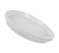 Yardwe 8pcs Round Stepping Stone Mold - Reusable Stone Molds for Concrete for Outdoor Yard Garden Landscaping Walkways - 10.6'' Inner DIY Pathway Cement Mould White