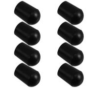 Yardwe 8pcs Rubber Tips for Cello and Double Bass Endpin Non-slip Protector End Musical Instrument Accessories in Black, Easy Installation for Performance and Playing by Double Bass