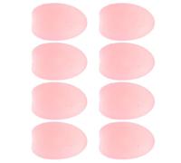 Yardwe 8pcs Silicone Lip Brush Cover Waterproof and Convenient to Carry, Universal Lip Makeup Brush Protector Dustproof Case for Travel and Daily Use