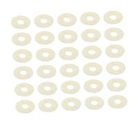 Yardwe 90pcs White Piano Keyboard Balance Felt Washers 12x4x1mm Thick Piano Regulating Tool Replacement Repair Parts for Tuning Maintenance