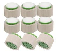 Yardwe 9Pcs Aquatic Plant Holder Set Durable Ceramic Weights for Fish Tank Floating Rings for Secure Plant Growth for Freshwater and Aquascaping