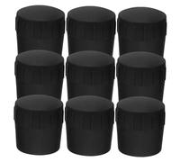 Yardwe 9Pcs Guitar Stand Leg Pad Acoustic Guitar Holder Foot Protectors for Storage Easy Installation Foot Caps for Guitar Stands and Other Instruments