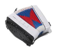 Yardwe Accordion Key Musical Instrument for Lightweight Plaything to Enhance Rhythm Skills Cute Design for Educational Fun