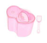 Yardwe Acrylic Hamster Bathing Room Sand Bath Container Design for Pets External Bathing for Hamsters and Other Animals
