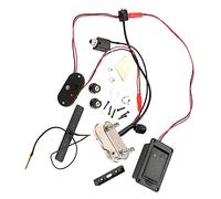 Yardwe Active Cello Pickup with Independent Microphone, Volume and Tone Controls, Metal and Plastic Construction, for Cello Resonance Box and Vocal Musical Instruments