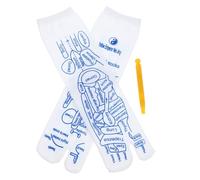 Yardwe Acupressure Socks for Women with Massage Stick, Elastic Reflexology Massage Socks for Daily Foot Therapy and Relaxation