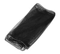 Yardwe Adjustable Black Mesh Bird Cage Cover Elastic Band, Universal Large Parrot and Parakeet Cage Dust Protector Net, 1pcs Birdcage Shield for Breeding and Outdoor Use