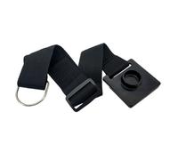 Yardwe Adjustable Cello Endpin Stopper Strap with Non-slip Black Nylon and Plastic Pad, Easy to Install Cello Endpin Anchor for Practice and Performance by Cellists