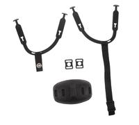Yardwe Adjustable Hockey Helmet Chin Strap with Detachable Cup and Quick-release Metal Buckles Elastic Replacement for Sports Helmets and Industrial Hard Hats Fit Repair Kit
