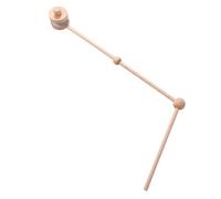 Yardwe Adjustable Wooden Mobile Hanger Arm Sustainable Crib Mobile Holder for Nursery Easy Installation Compatible with Multiple Crib Styles Secure and Portable Montessori Bracket