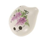 Yardwe Alto Ocarina Key Ceramic Musical Instrument Songbird Ocarina Beginner Toy Small Unique Chinese Style Decor