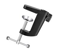 Yardwe Aluminum Alloy C-type Desk Clip for Microphone Bracket Base Table Light Metal Clamp Clamping Function for Boom Arm Setup