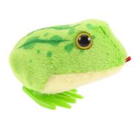 Yardwe Animal Clockwork Toys for Boys and Girls Jiggly Pets Plush Frog Decorative Wind-up Animal Toy