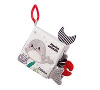 Yardwe Animal Cognition Cloth Book for Educational Interactive Soft Book for Early Learning Safe and Washable Engaging Animal Designs for Newborns