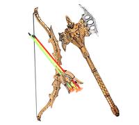 Yardwe Antique Copper Toy Set for Boys 1 Set Boys and Girls Cosplay Accessories Realistic Armaments for Party Props and Stage Performance