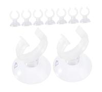 Yardwe Aquarium Accessories Fish Tank Tubing Clamp Suction Cup Window Air Glass Clamp Pump Holder