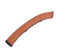 Yardwe Artificial Leather Baby Stroller Handle Cover with Foldable Design Stroller Handlebar Grip Sleeve Protector the Go