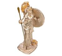 Yardwe Athena Goddess Sculpture Model Statue 3.5x2.5x6inch Resin Compact Small Ornament Minimalist Style Classical Elegance for Art Lovers Enhancing The Richness and Uniqueness