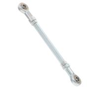 Yardwe Atv Tie Rod End Kit Chrome-vanadium Steel Construction and Easy Installation, Silver Steering Tie Rod Assembly for Flexible Steering in Electric Four-wheelers