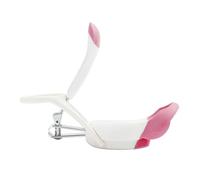 Yardwe Baby Nail Clipper Set with Magnifying Glass Safe Nail Trimmer for Infants 304 Stainless Steel Comfortable to Hold Suitable for Baby Care Random Color