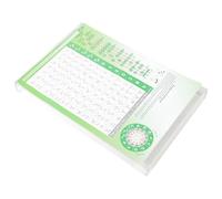 Yardwe Banjo Fingering Chart for Beginners Durable Banjo Chord Chart Poster with Printing for Learning and Teaching Plated Material