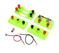 Yardwe Basic Electricity Physics Experiment Kit for DIY Circuit Model Set Educational Science Teaching Equipment for School Lab Learning and Stem Projects