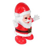 Yardwe Battery Operated Dancing Santa for Christmas Parties Funny Electric Holiday Plaything for Festive Office and Car Decoration Adorable Xmas Party Favor