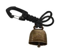 Yardwe Bear Bell Wildlife Warning Bell, Iron and Rope, Sound, Lightweight, Vintage, for Dangerous Animals and Pets, Survival Camping Hiking
