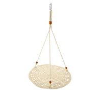 Yardwe Bearded Dragon Hammock Reptile Pets Hanging Bed for Lizards Geckos Rope Swing Compact Washable Sleeping Play Area Encourages Activity