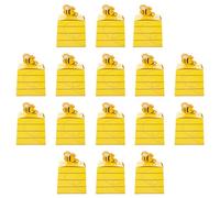 Yardwe Bee Party Candy Wrapping Box Paper Yellow for Candies and Chocolates Easy Storage and Carrying European Style