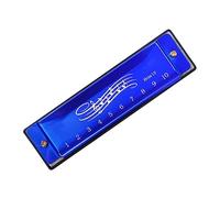 Yardwe Beginner Harmonica for Boy Girl Lightweight Musical Toy Easy to Play Mouth Organ for Young Musicians and Music Education Blue Color