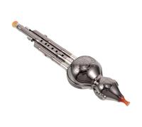 Yardwe Beginner Hulusi Flute C Key Three-tone Traditional Chinese Gourd Wind Instrument Lightweight for Students Practice Performance Portable Yunnan Music