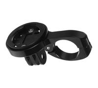 Yardwe Bike Computer Mount Adapter Front Holder for Road and Mountain Bikes Stable Secure Cycling Accessory Compatible with Garmin Compatible Models Sleek Practical Design for Accurate