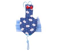 Yardwe Bird Diaper Reusable Parrot Flight Suit Soft Lightweight Pet Clothes for Birds Breathable Design Easy to Clean Stylish Bowknot Decor