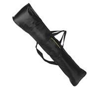 Yardwe Black Canvas Erhu Carrying Case with Cotton Padding Handheld and Shoulder Straps Versatile Backpack Design for Zhonghu and Other Chinese String Instruments Protective Bag