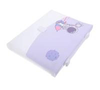 Yardwe Blue Expanding File Folder with Handle, Accordion Bag Style Plastic Organizer for File Protection and Easy to Carry, for Life and Work Document Storage Color