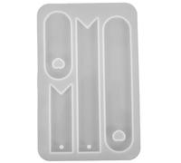 Yardwe Bookmark Stencil DIY Resin Bookmark Mold Silicone Molds for Epoxy Resin Craft Students Present