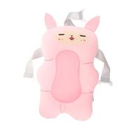 Yardwe Boy Girl Bath Seat Mat Newborn Sling Bath Cushion Non Slip Bathtub Pad Bubble Producing Bathing Bed Cartoon Rabbit Design