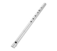 Yardwe Boys and Girls Recorder Instrument Professional Clarinet Portable Flute for Beginners Creative Children's Musical Instrument Aluminum Alloy Flute d Key