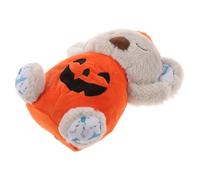 Yardwe Breath Responsive Sleep Soother Plush Pumpkin Koala Doll with Calming for Nursery Room Decor