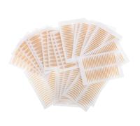Yardwe Breathable Lace Mesh Double Eyelid Tape Invisible Khaki Skin Colour Sticker Gentle the Skin Eye Lifting Tape for Household Use Natural Mesh Design